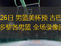 11月26日 男籃美杯預(yù) 古巴男籃vs波多黎各男籃 全場錄像回放