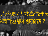 盤點今夏7大被高估球員：韋德白邊都不夠頂薪？